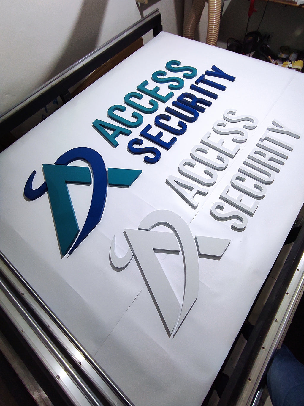 Logo Alto Relevo Pvc 20mm 400 Cm Para Fachada Personalizado