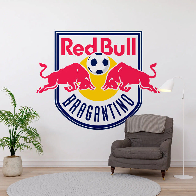 Adesivo Gigante Sport Recife 140x106cm - Leão Da Ilha Red Bull Bragantino - Massa Bruta