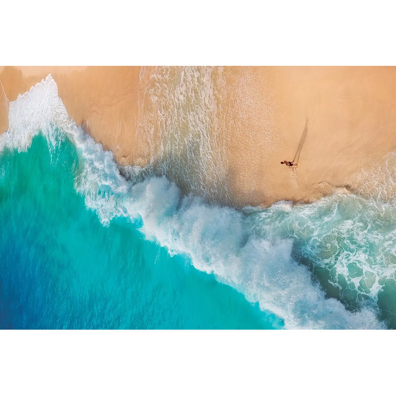 Adesivo Papel De Parede Praia 140x100cm De Alta Resolução