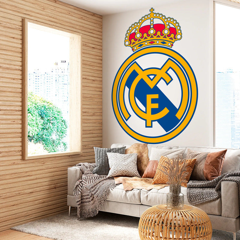 Adesivo Real Madrid Gigante 140x100cm - Hala Madrid Real Madrid - Hala Madrid