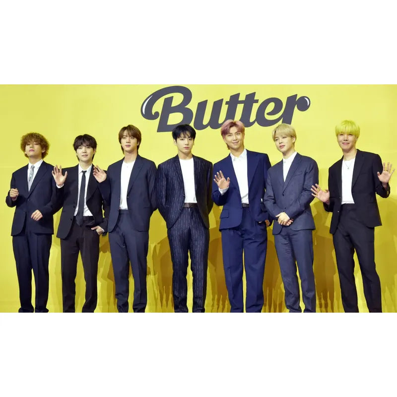 Adesivo Bts K-pop Gigante 140x90cm - Fãs De Verdade Bts - O Rei Do K-pop