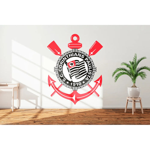Adesivo Corinthians 100x79cm - Gigante Como Sua Paixão