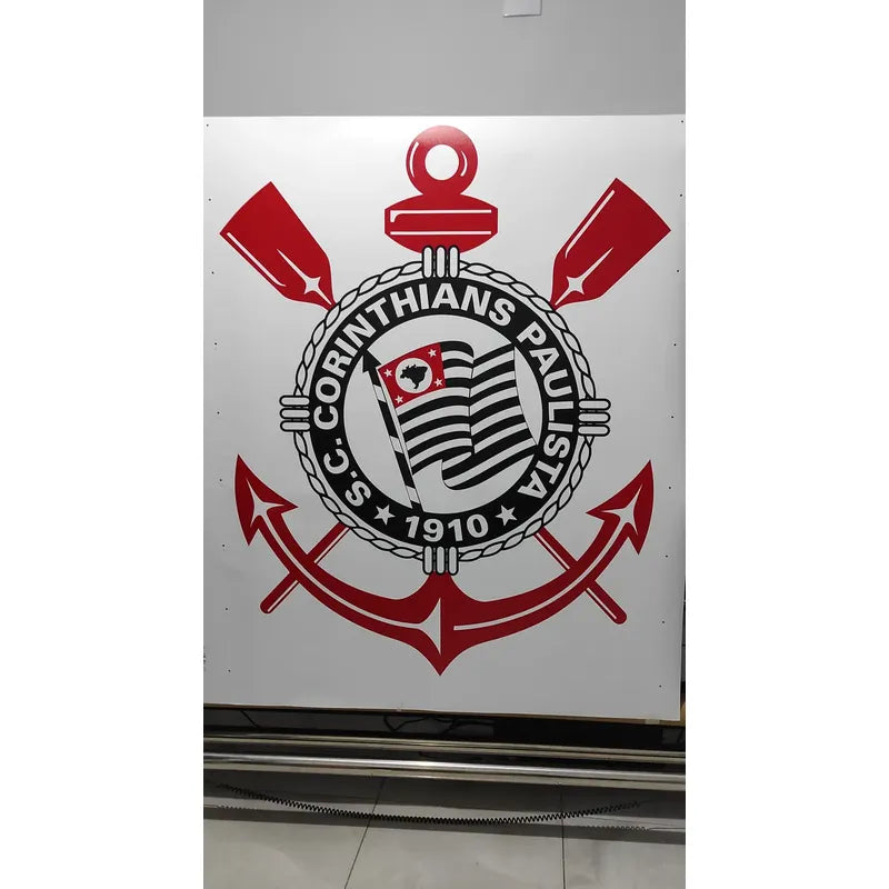 Adesivo Corinthians 3,50x3,50m - Gigante Como Sua Paixão