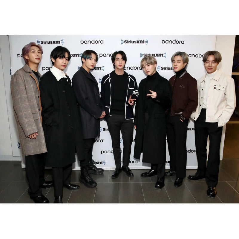 Adesivo Bts K-pop Gigante 140x90cm - Fãs De Verdade Bts - O Rei Do K-pop