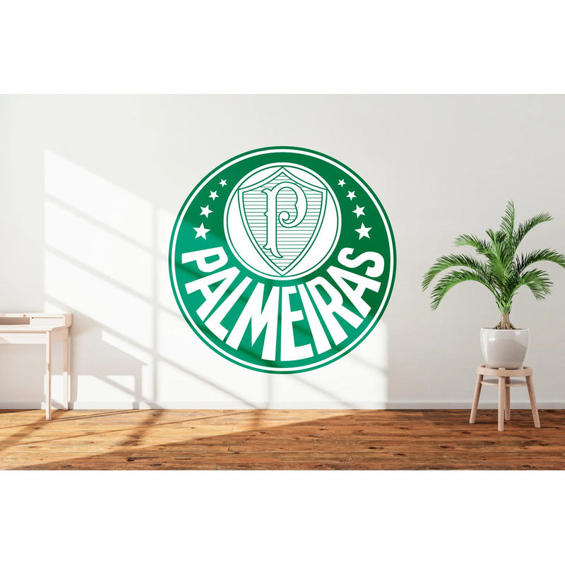 Adesivo Palmeiras 120x120cm - Verdão Em Grande Estilo! Palmeiras - Escudo Do Verdão