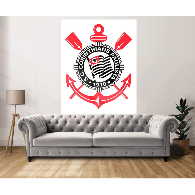 Adesivo Corinthians 100x79cm - Gigante Como Sua Paixão