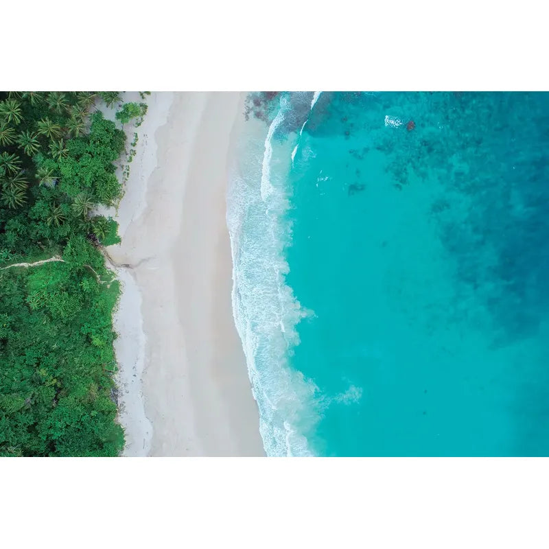 Adesivo Papel De Parede Praia 140x100cm De Alta Resolução