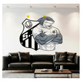 Adesivo Gigante Mascote Santos Fc 141x120cm Mascote Santos 141x120cm