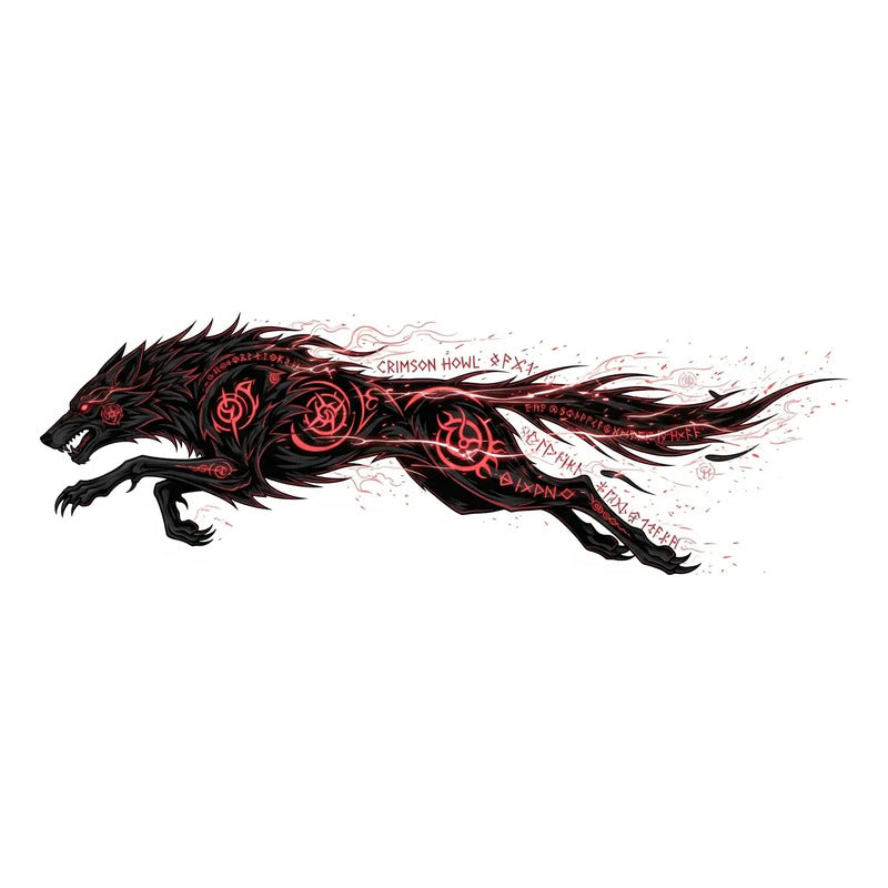 Adesivo Lateral Carro Venom Bleach Lobo 189x70cm
