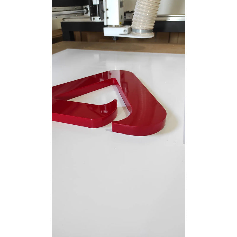 Logo Alto Relevo Pvc 20mm 500cm Para Fachada Personalizado