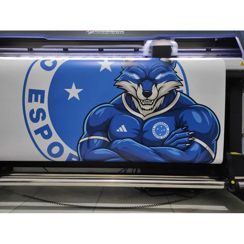 Adesivo Cruzeiro Raposa - Orgulho Celeste 130x120 Cm Cruzeiro