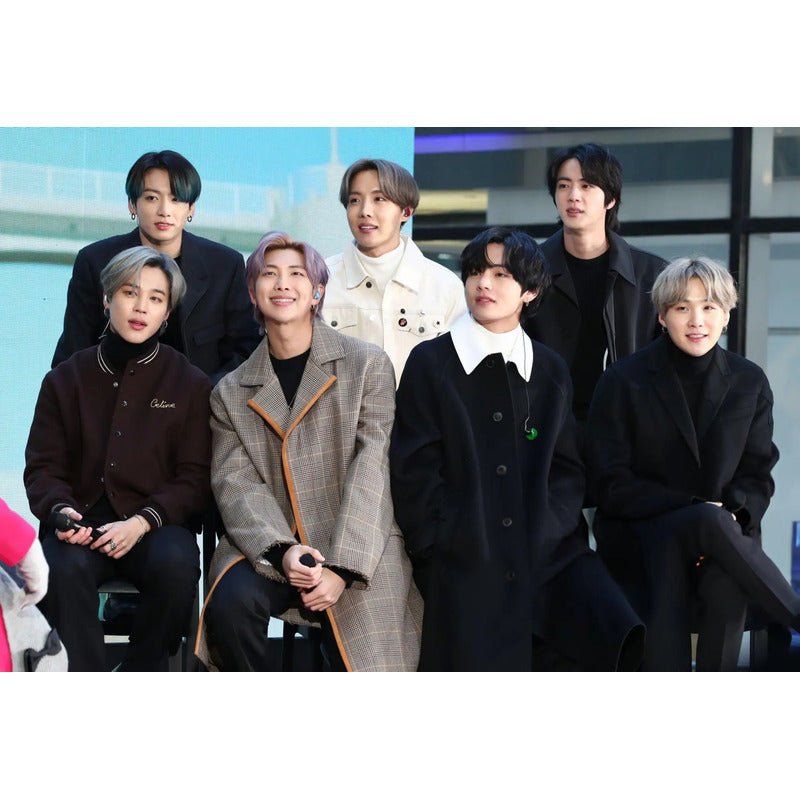 Adesivo Bts K-pop Gigante 140x90cm - Fãs De Verdade Bts - O Rei Do K-pop