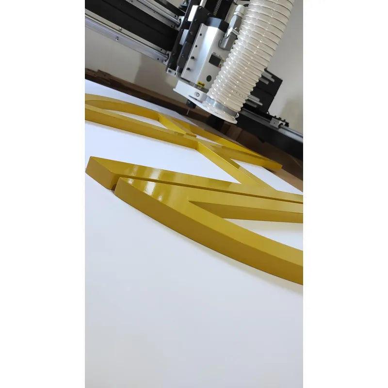 Logo Alto Relevo Pvc 20mm 500cm Para Fachada Personalizado