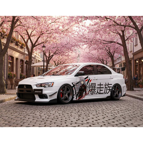 Adesivo Carro Tuning Feminino 189x70cm - Itasha Jdm