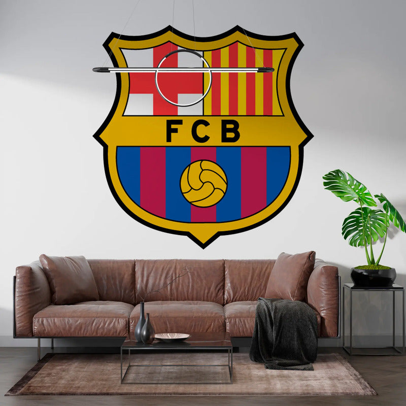 Adesivo Barcelona Gigante 120x118cm - Paixão Do Barça Barcelona - Paixão Culé