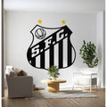 Adesivo Escudo Do Santos 120x131cm - Glorioso Alvinegro! Santos - Paixão Alvinegra