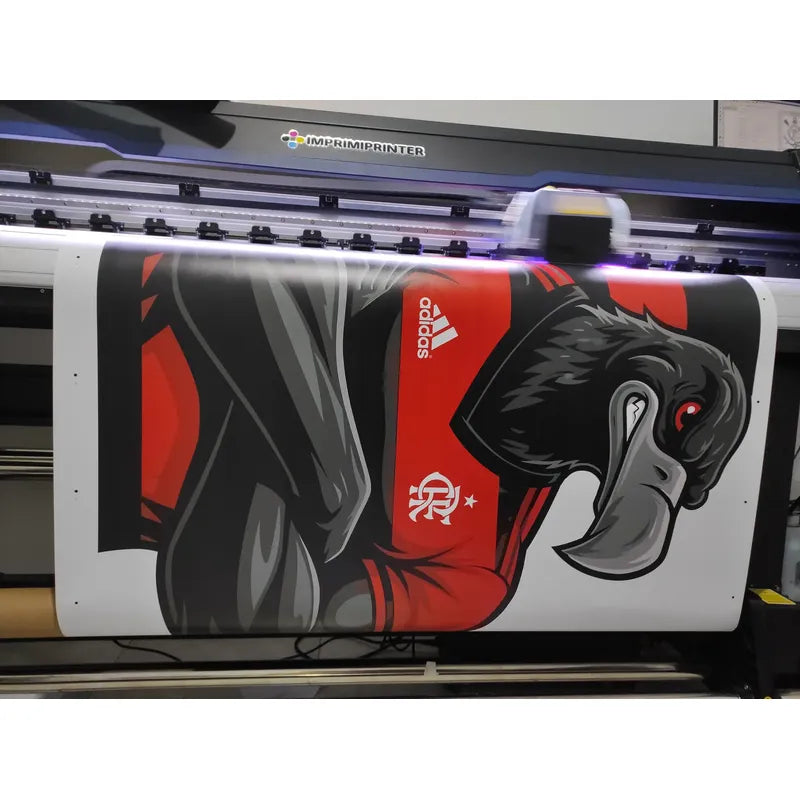 Adesivo Flamengo Urubu - Paixão E Raça Em 156x120 Cm
