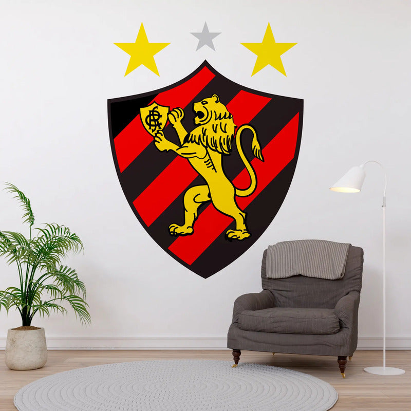 Adesivo Gigante Sport Recife 140x106cm - Leão Da Ilha