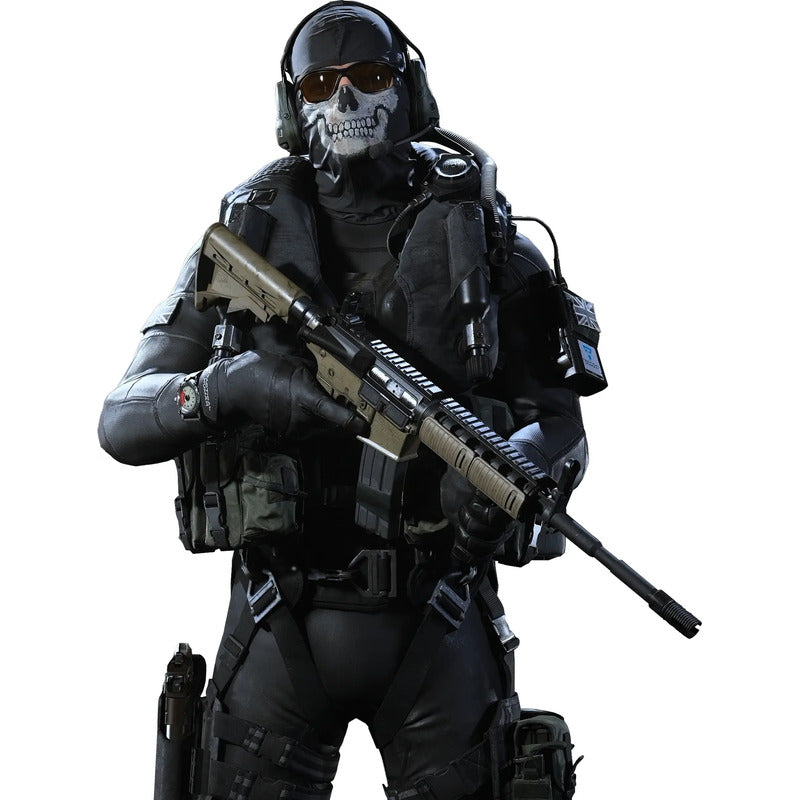 Adesivo De Porta Call Of Duty - Mostre Sua Paixão Pelo Cod
