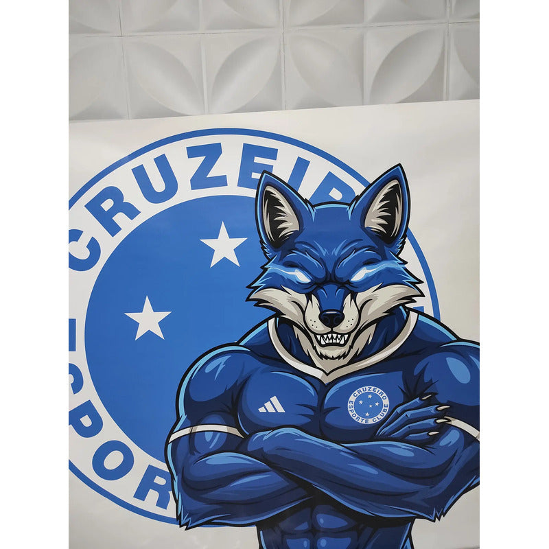 Adesivo Cruzeiro Raposa - Orgulho Celeste 130x120 Cm Cruzeiro