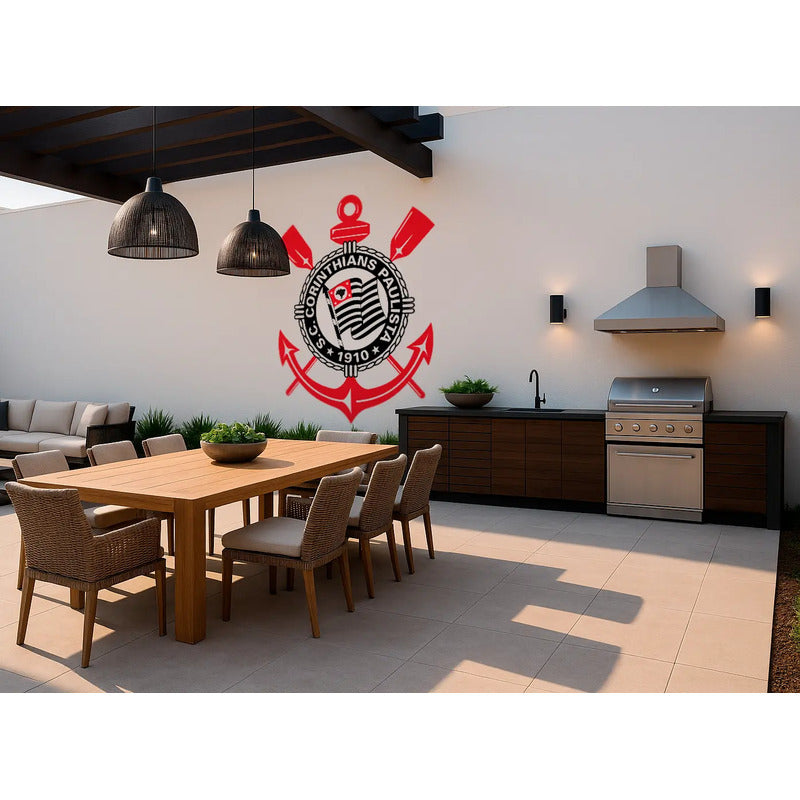 Adesivo Corinthians 110x140cm - Gigante Como Sua Paixão