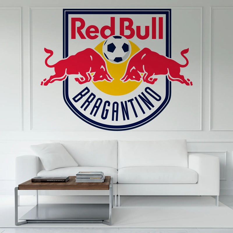 Adesivo Gigante Sport Recife 140x106cm - Leão Da Ilha Red Bull Bragantino - Massa Bruta