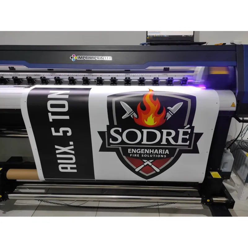 Adesivo Personalizado 120x120 Cm - Envie Sua Logo Ou Arte...