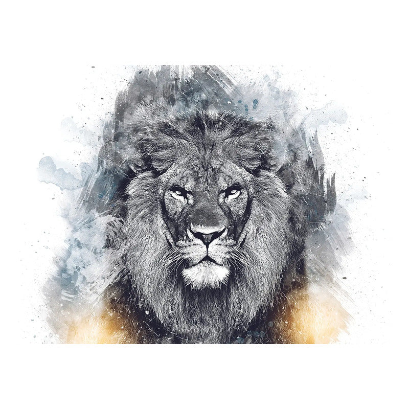 Adesivo Papel De Parede Leão 100x140cm De Alta Resolução