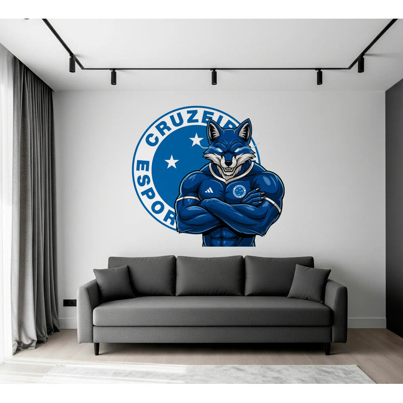 Adesivo Cruzeiro Raposa - Orgulho Celeste 130x120 Cm Cruzeiro