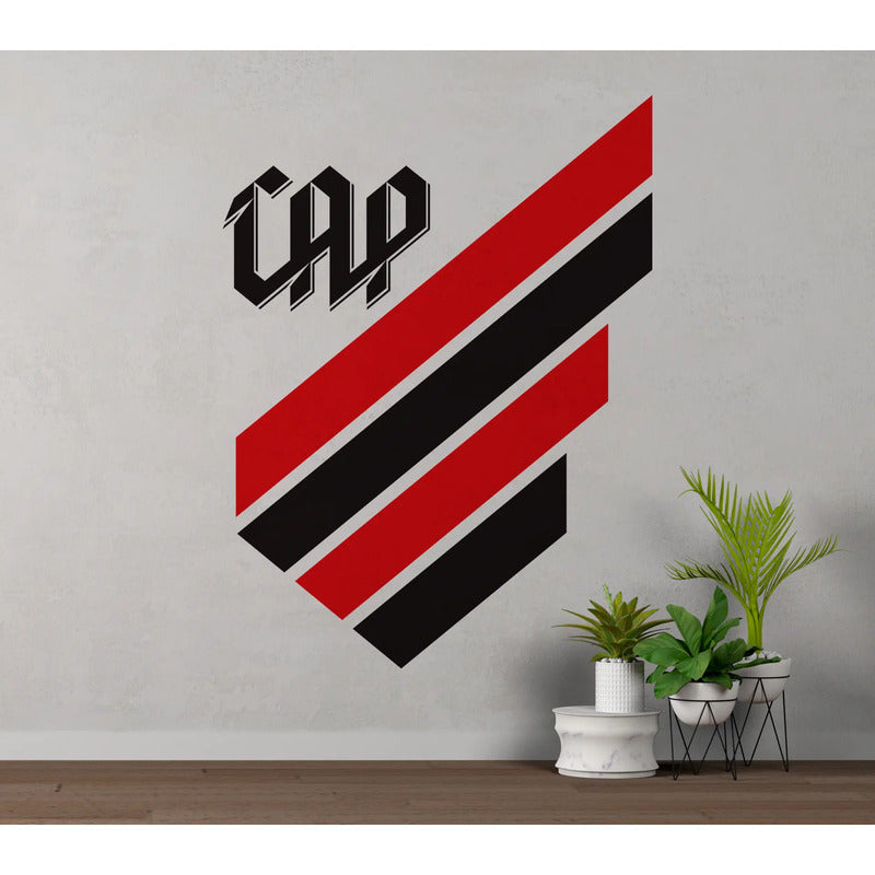 Adesivo Athletico-pr Cap 140x105cm - Furacão Gigante Club Athletico Paranaense - Athletico-pr