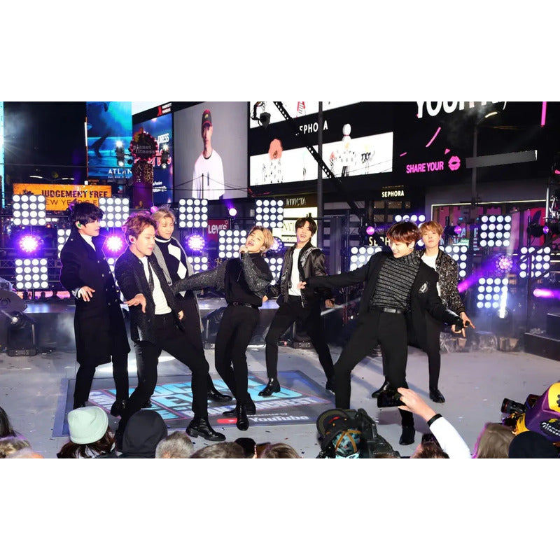 Adesivo Bts K-pop Gigante 140x90cm - Fãs De Verdade Bts - O Rei Do K-pop