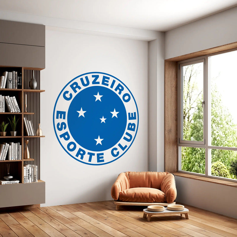 Adesivo Do Cruzeiro Gigante 90x90cm - A Raposa Imponente Adesivo Do Cruzeiro Esporte Clube