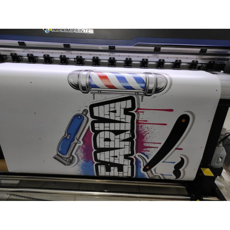 Adesivo Barbearia Gigante 140cm - Diversos Modelos