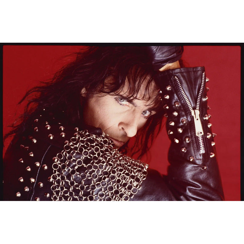 Adesivo Alice Cooper  O Rock Na Veia Na Sua Parede