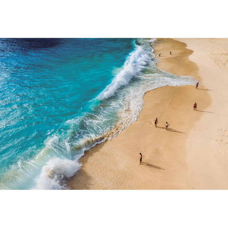 Adesivo Papel De Parede Praia 140x100cm De Alta Resolução