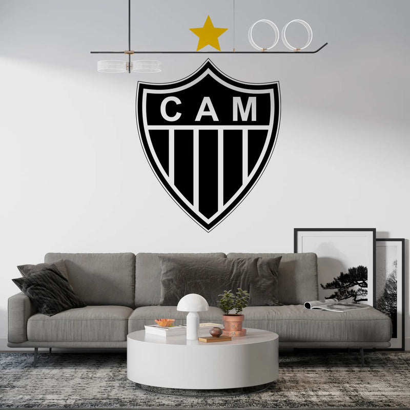Adesivo Atlético Mineiro Gigante 140x93cm - A Força Do Galo Adesivo Do Clube Atlético Mineiro - Galo