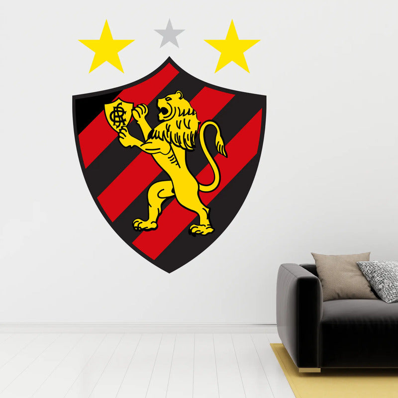 Adesivo Gigante Sport Recife 140x106cm - Leão Da Ilha