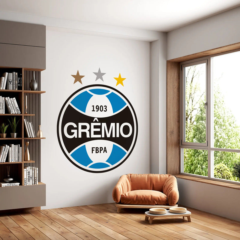 Adesivo Grêmio 140x117cm - Imortal Tricolor Gigante Adesivo Do Grêmio