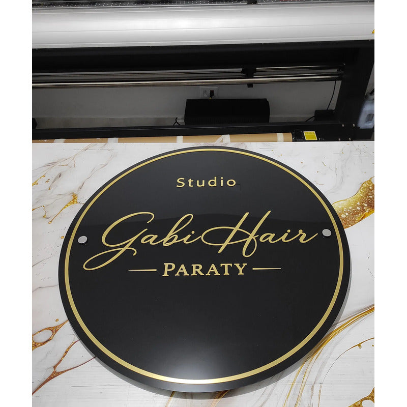 Painel De Acrílico Letreiro Logo Personalizada 50x50 Cm Painel De Acrílico Letreiro Logo Personalizada