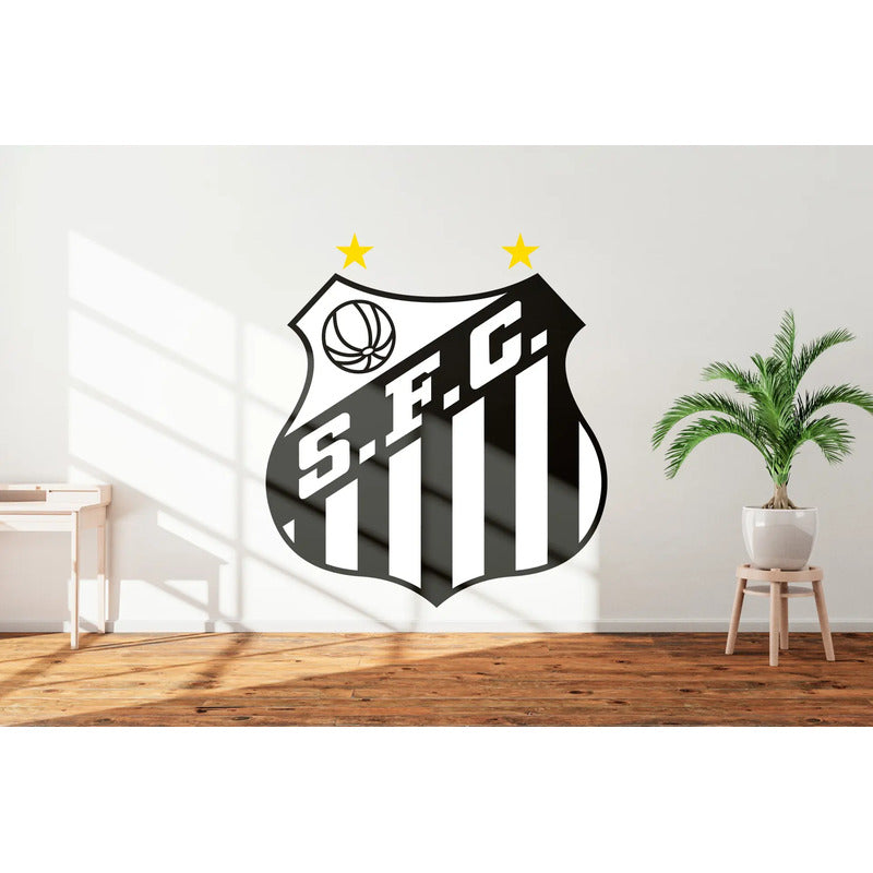Adesivo Do Santos 91x100cm - Glorioso Alvinegro! Santos - Paixão Alvinegra