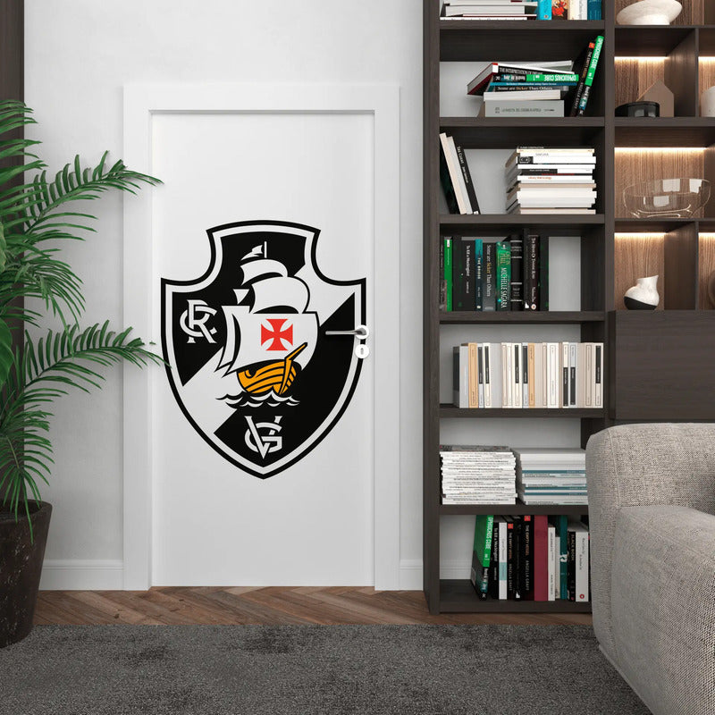 Adesivo De Porta Vasco - Tradição E Raça Na Sua Entrada