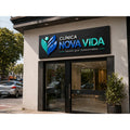 Placa 1.20m Fachada Acm E Pvc Sua Logo Personalizada Acm E Pvc Expandido