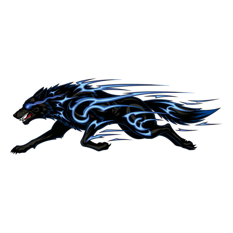 Adesivo Lateral Carro Venom Bleach Lobo 189x70cm
