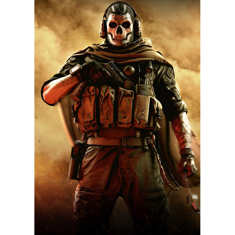 Adesivo De Porta Call Of Duty - Mostre Sua Paixão Pelo Cod