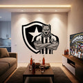 Botafogo Biriba 136x120 - Adesivo De Parede Imponente Mascote Do Botafogo