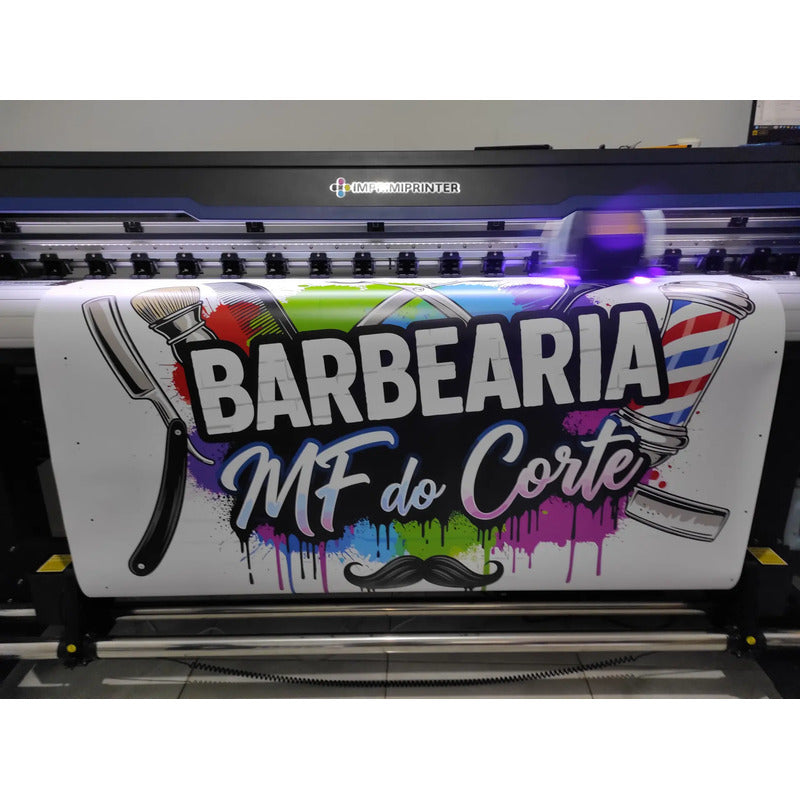 Adesivo Barbearia Gigante 140cm - Diversos Modelos