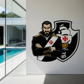 Adesivo Gigante Vasco Da Gama Navio Ou Mascote 136x120
