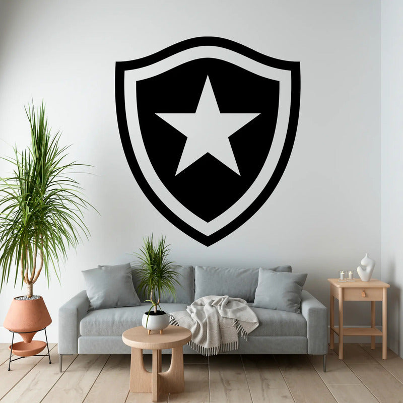 Adesivo Do Botafogo Gigante 80x90cm - Lendária Estrela Botafogo