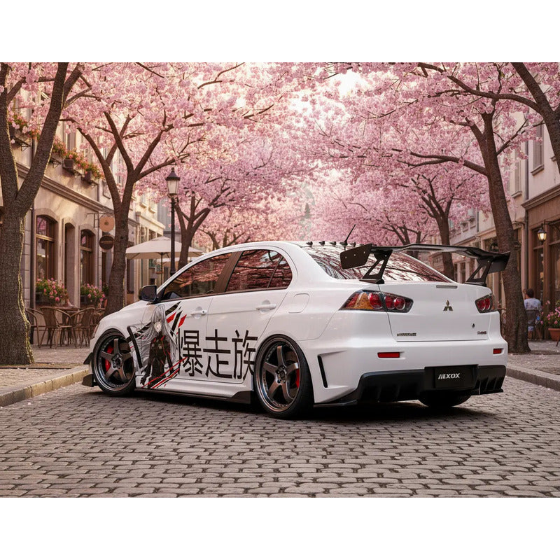 Adesivo Carro Tuning Feminino 189x70cm - Itasha Jdm