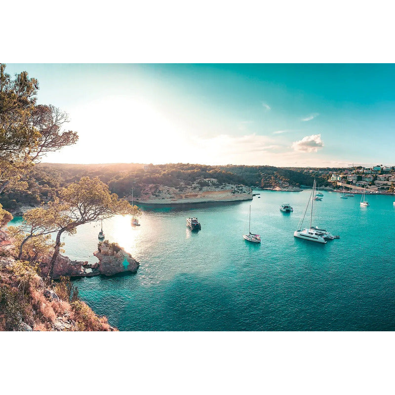 Adesivo Papel De Parede Praia 140x100cm De Alta Resolução